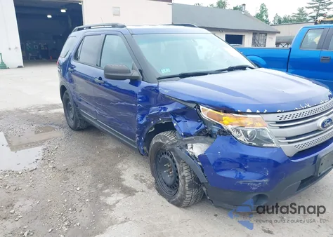 2013 Ford Explorer из США, поврежденный, VIN 1FM5K8B80DGC40076